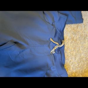 FIGS ceil blue scrub pants